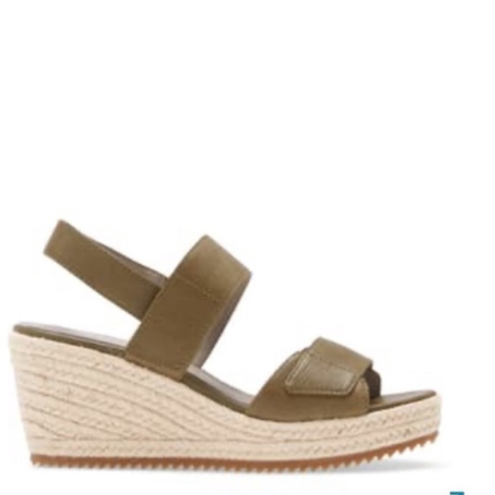 EILEEN FISHER Espadrille wedge Sandals size 7.5 women - Picture 11 of 11